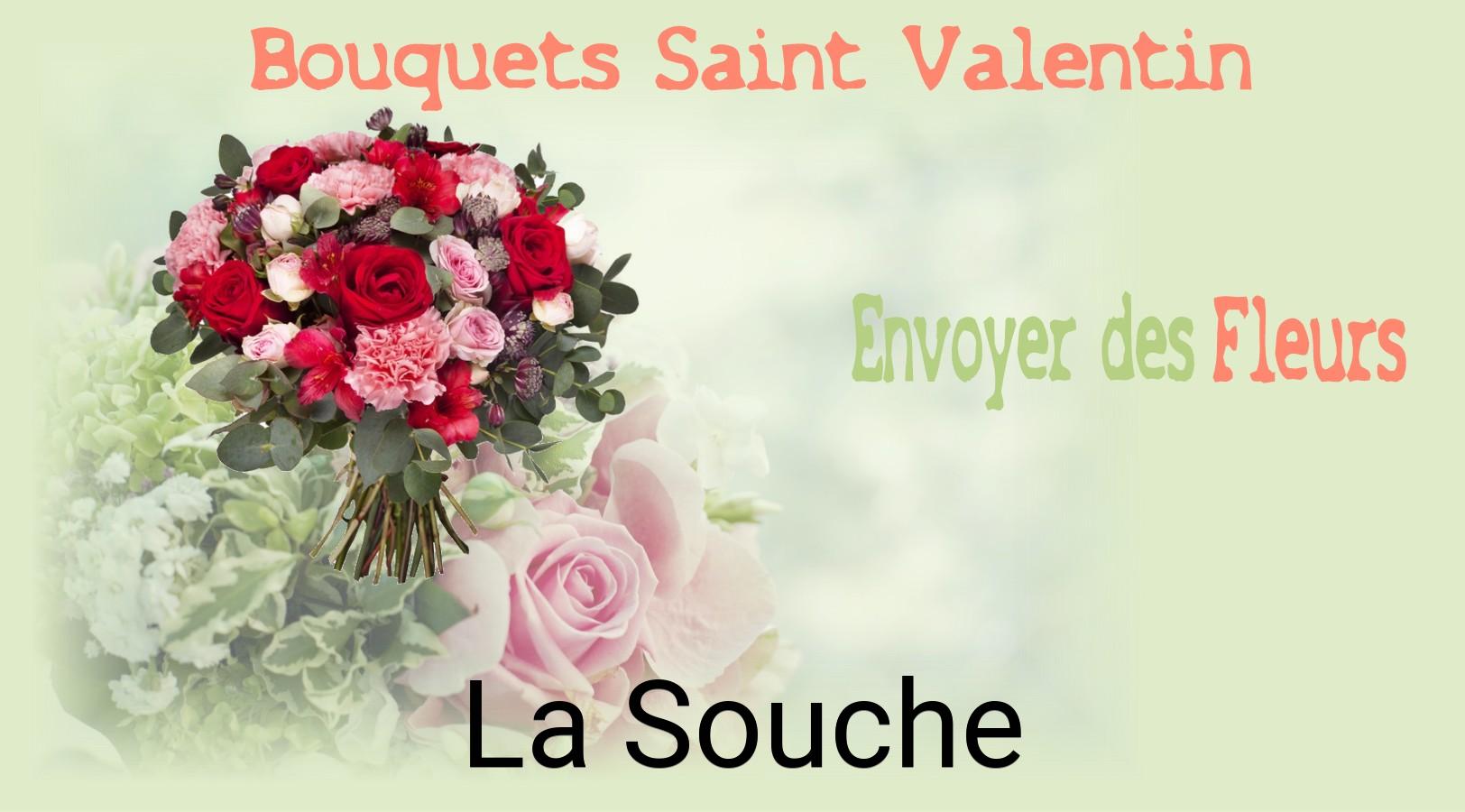Roses de Saint-Valentin livrées à La Souche